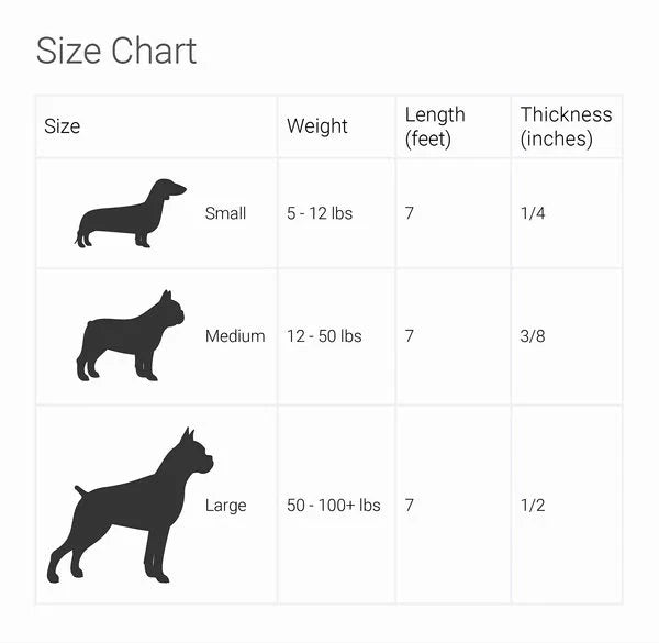 Laisse réglable en corde de coton pour chien « Found My Animal » de Dioji