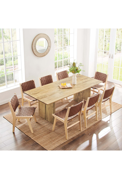 Table à manger Maiz 86, chêne