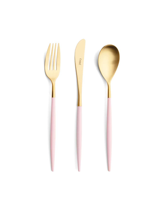 Couverts Cutipol Mio, rose/or