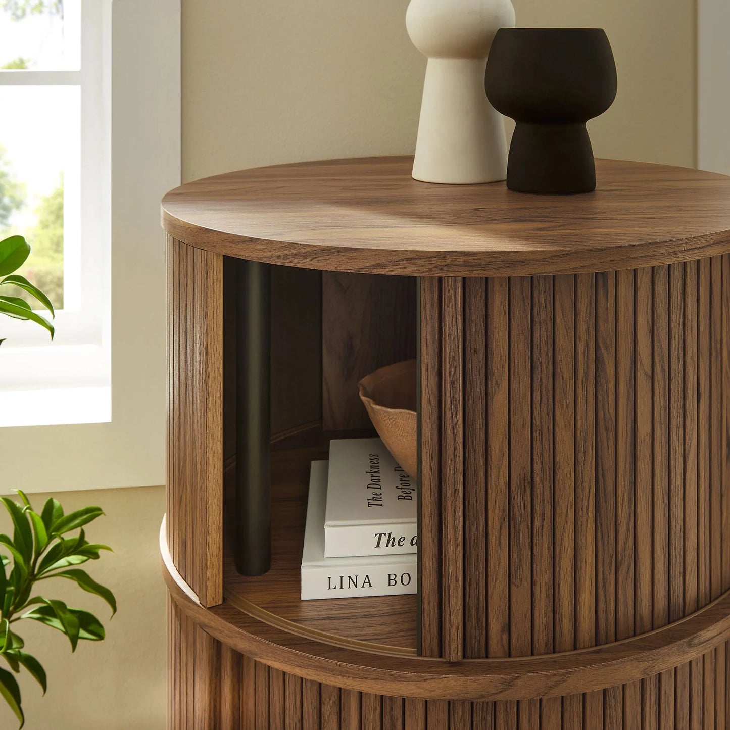 Table de rangement sur pied Clemente