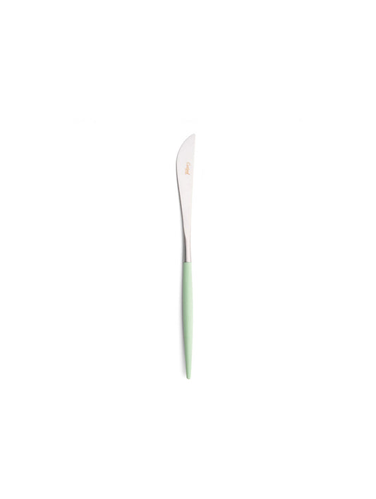 Couteau de table Cutipol Goa, céladon/argent