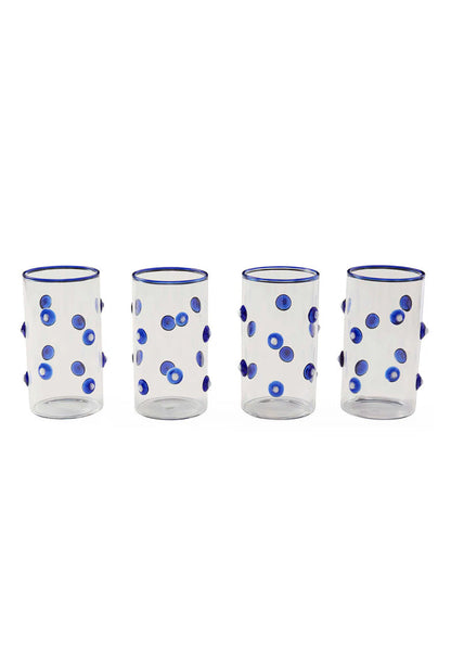 Jonathan Adler Dottie Verres Highball, lot de 4