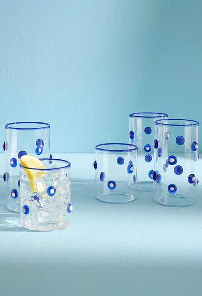 Jonathan Adler Dottie Verres Highball, lot de 4