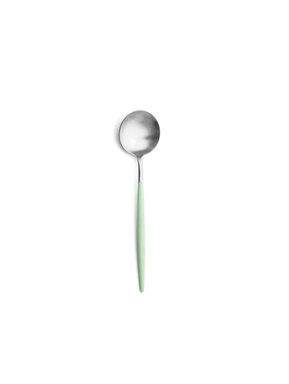 Couverts Cutipol Goa, céladon/argent
